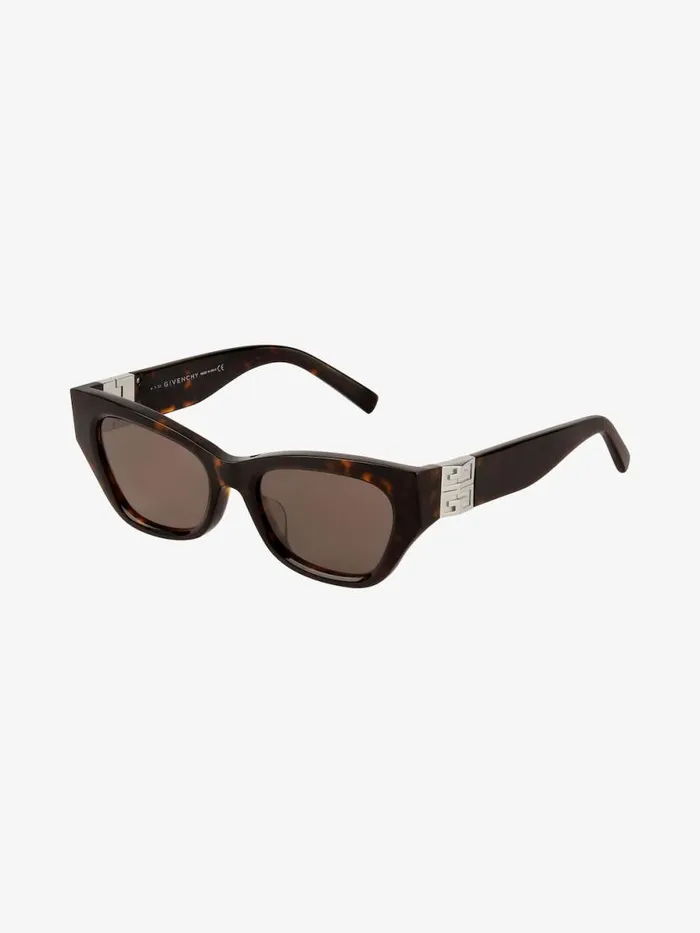 4g Sunglasses In Acetate Havanna Women Givenchy Sunglasses