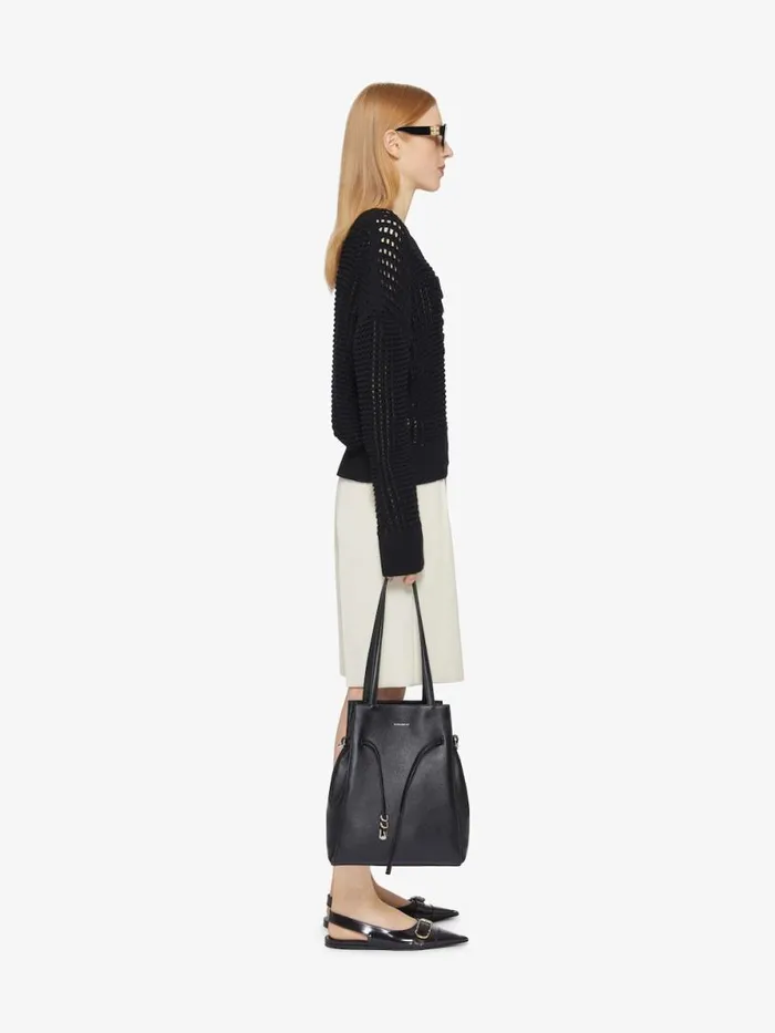 4g Sweater In Wool And Cashmere Black Women Givenchy Sweaters