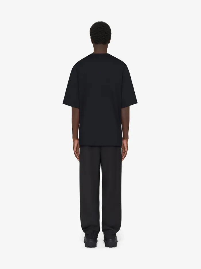 4g TShirt In Cotton Black Men Givenchy TShirts