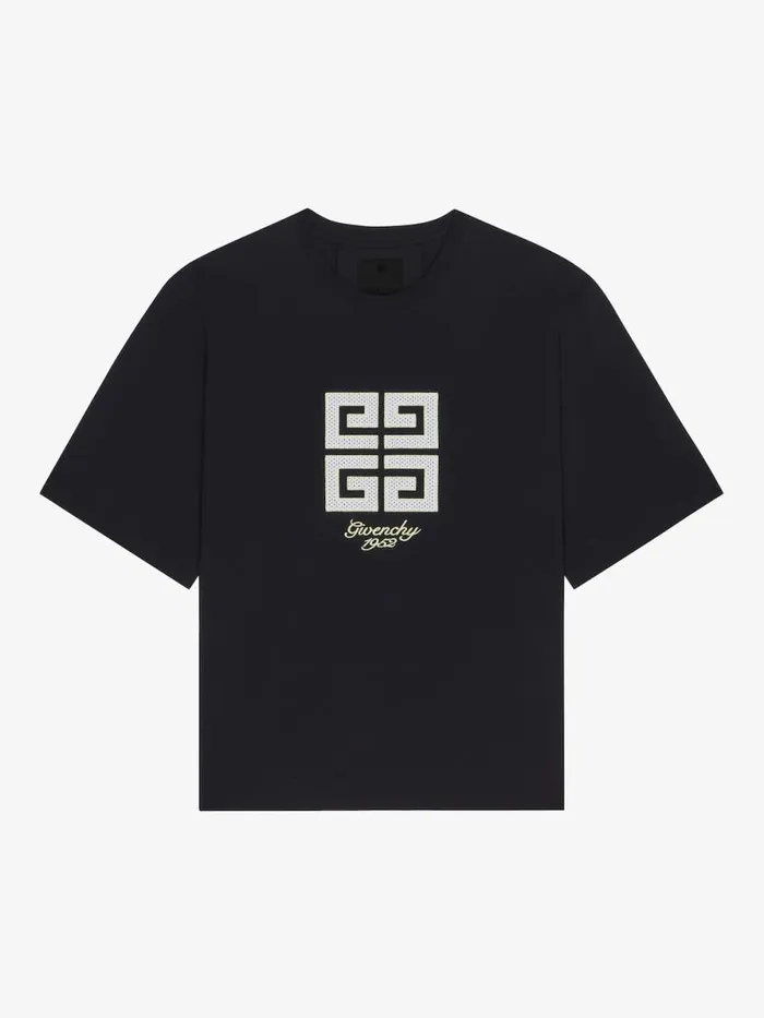 4g TShirt In Cotton Black Men Givenchy TShirts
