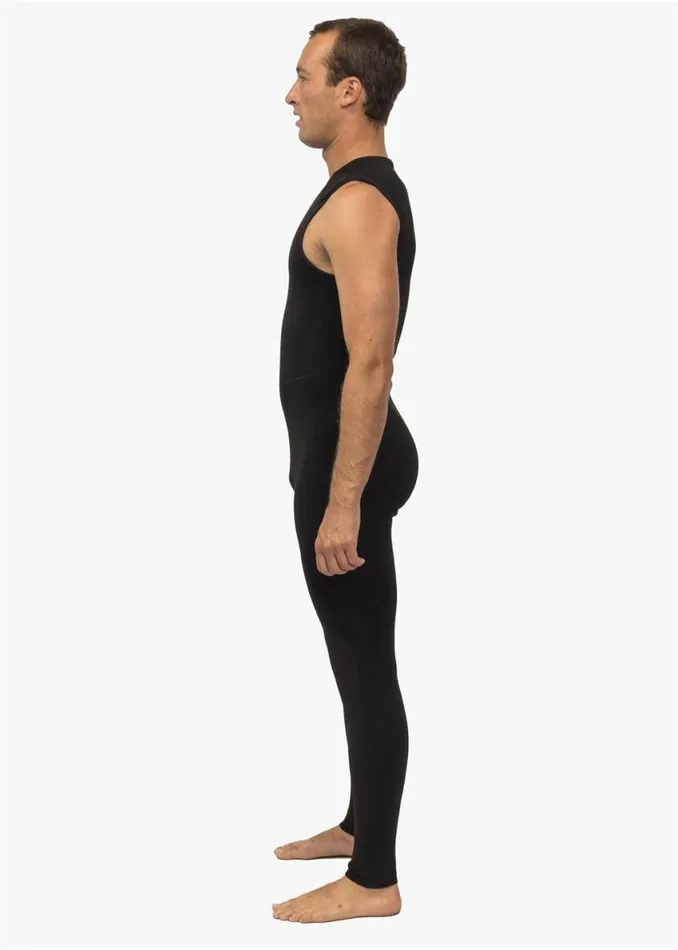 7 Seas 22 Long John Wetsuit Black Men Vissla Wetsuits