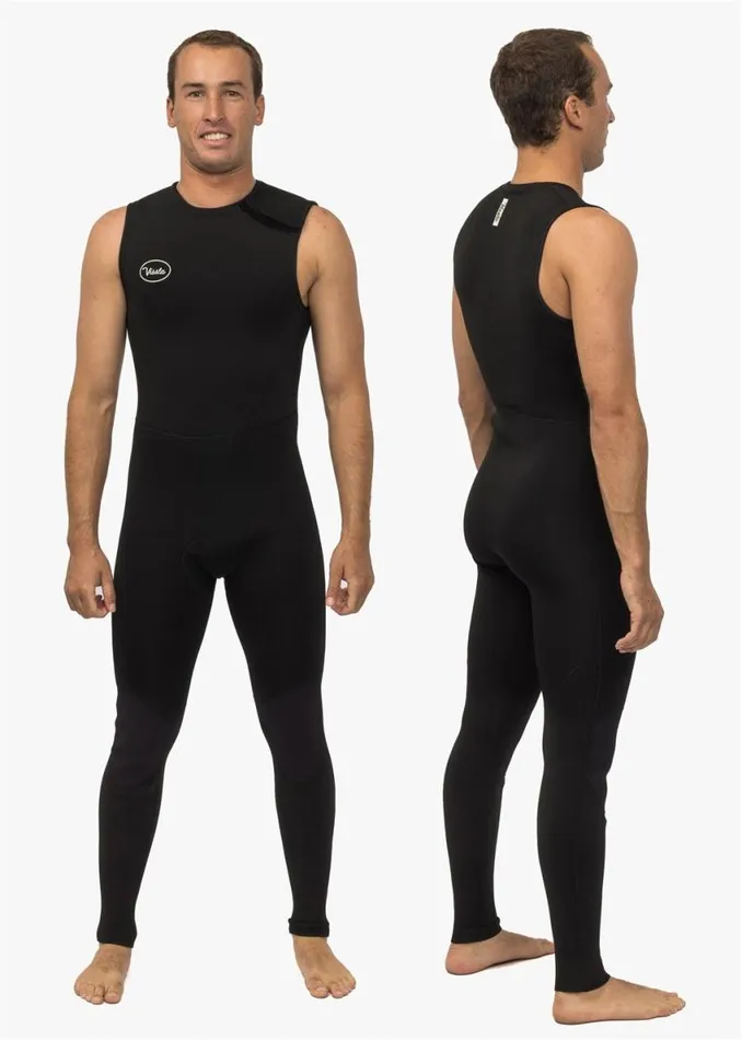 7 Seas 22 Long John Wetsuit Black Men Vissla Wetsuits