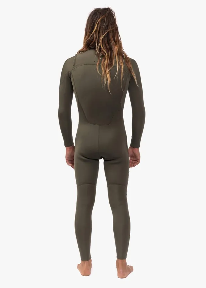 7 Seas 32 Full Chest Zip Wetsuit Army Men Vissla Wetsuits