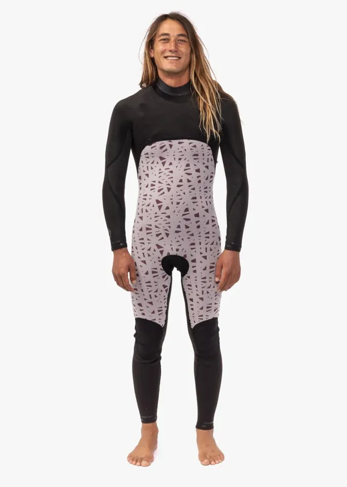 7 Seas 32 Full Chest Zip Wetsuit Army Men Vissla Wetsuits