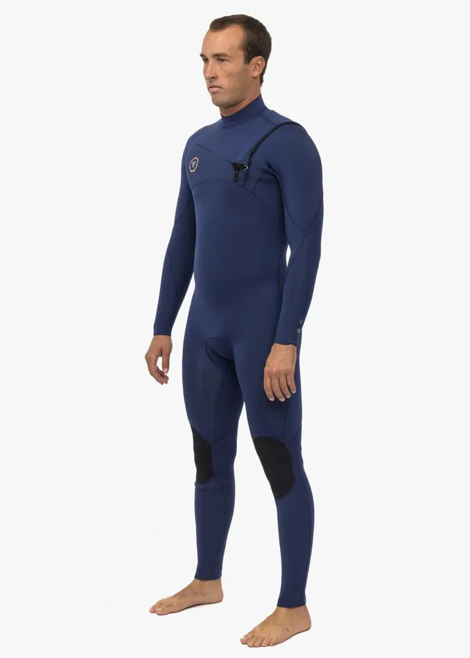 7 Seas 32 Full Chest Zip Wetsuit Naval Men Vissla Wetsuits
