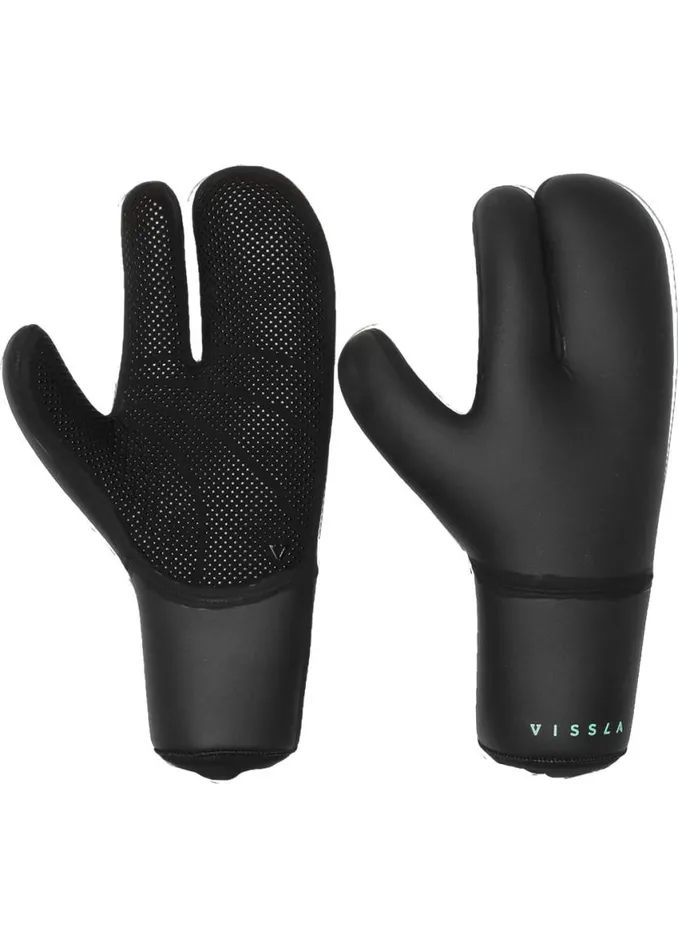 7 Seas 5MM Claw Wetsuit Glove Black Men Vissla Wetsuits
