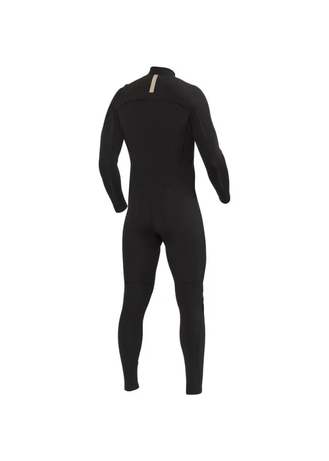 7 Seas Comp 43 Full Chest Zip Black 2 Men Vissla Wetsuits