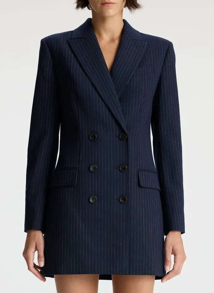 Accessories Women ALC Edie Tuxedo Mini Dress Navy Accessories Women ALC Edie Tuxedo Mini Dress Navy