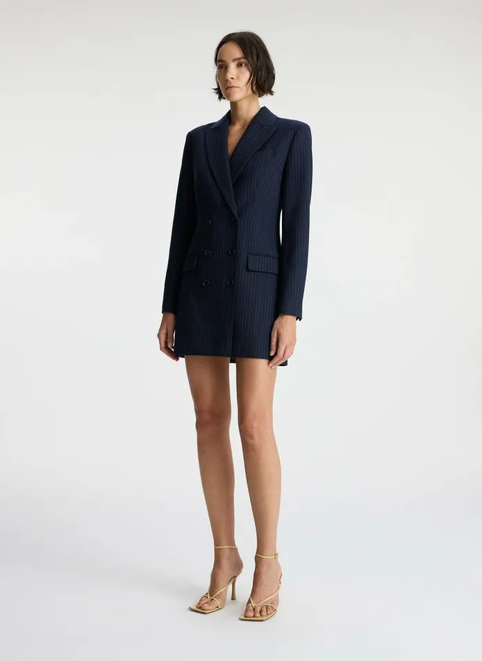Accessories Women ALC Edie Tuxedo Mini Dress Navy Accessories Women ALC Edie Tuxedo Mini Dress Navy