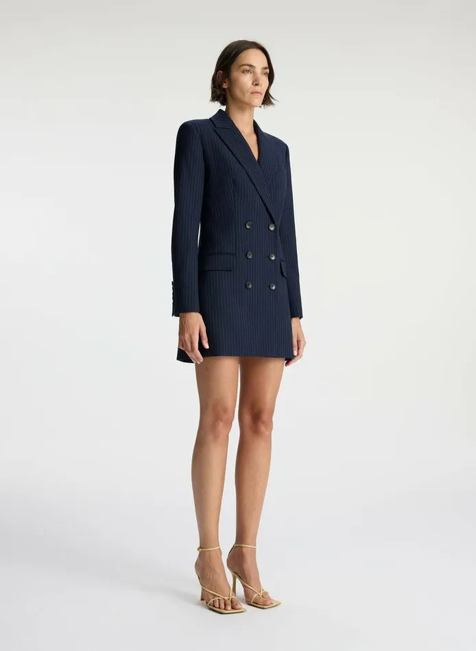Accessories Women ALC Edie Tuxedo Mini Dress Navy Accessories Women ALC Edie Tuxedo Mini Dress Navy