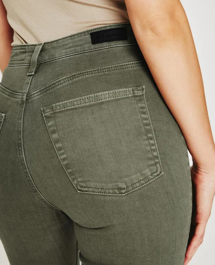AG Jeans Alexxis Slim 3 Years Sulfur Armory Green Women Denim AG Jeans Alexxis Slim 3 Years Sulfur Armory Green Women Denim
