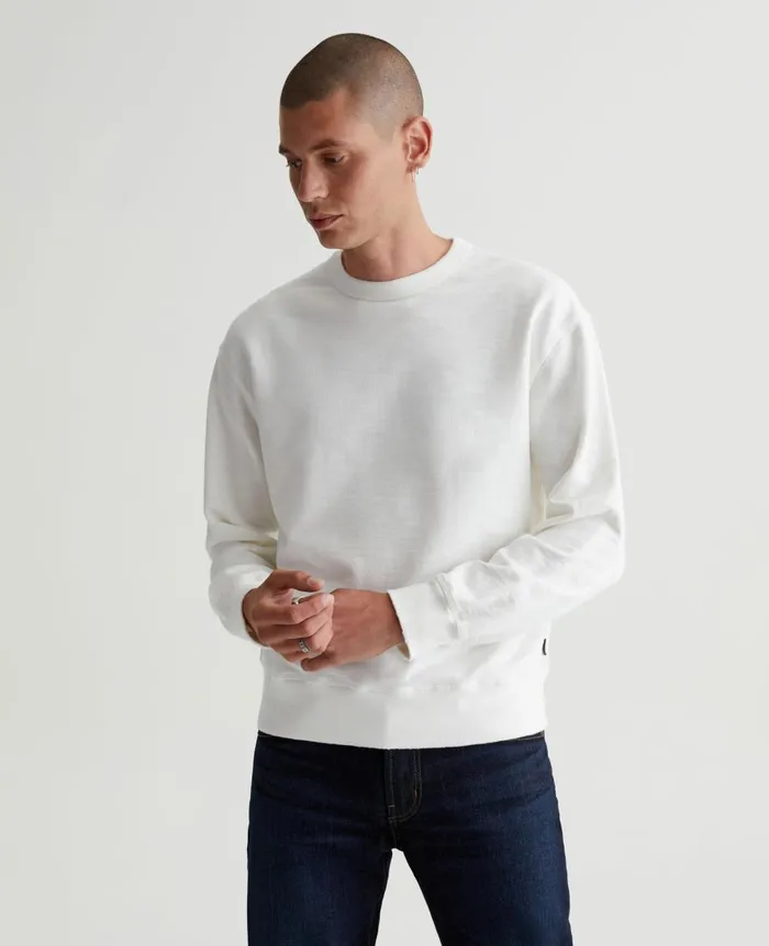 AG Jeans Arc Crew 5 Years True White Men Tees