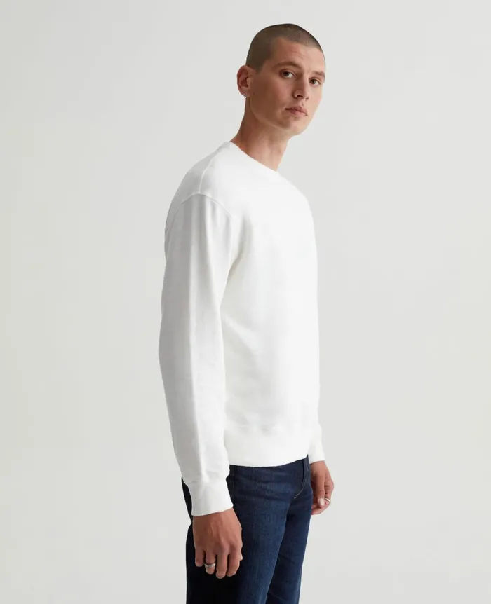 AG Jeans Arc Crew 5 Years True White Men Tees AG Jeans Arc Crew 5 Years True White Men Tees