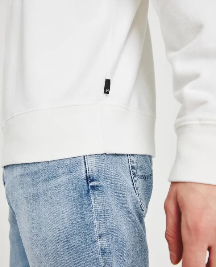 AG Jeans Arc Crew Geo Cube Exwhite Men Tees AG Jeans Arc Crew Geo Cube Exwhite Men Tees