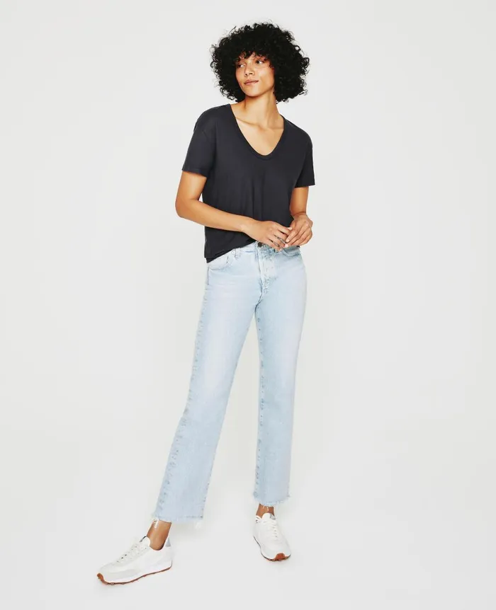 AG Jeans Aspen U Ink Stone Women Tees and Tanks AG Jeans Aspen U Ink Stone Women Tees and Tanks