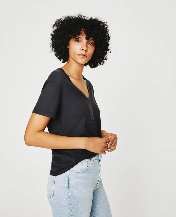 AG Jeans Aspen U Ink Stone Women Tees and Tanks AG Jeans Aspen U Ink Stone Women Tees and Tanks