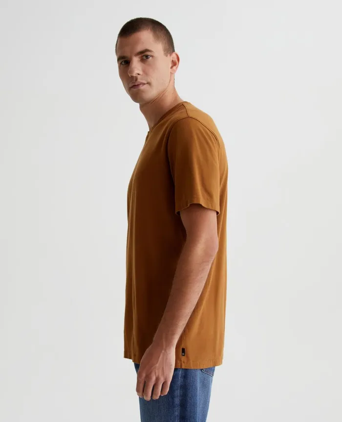 AG Jeans Bryce Crew Tree Bark Men Tees AG Jeans Bryce Crew Tree Bark Men Tees