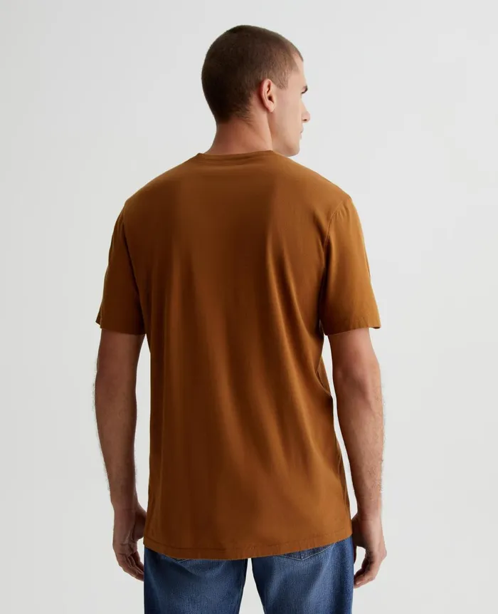 AG Jeans Bryce Crew Tree Bark Men Tees AG Jeans Bryce Crew Tree Bark Men Tees
