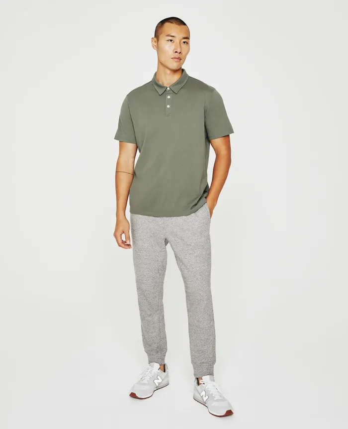 AG Jeans Bryce Polo Hunter Sage Men Polos AG Jeans Bryce Polo Hunter Sage Men Polos