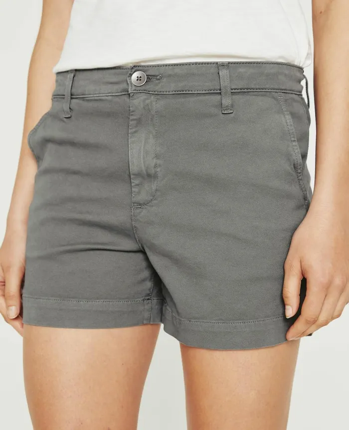AG Jeans Caden Short Sulfur Folkestone Grey Women Pants AG Jeans Caden Short Sulfur Folkestone Grey Women Pants