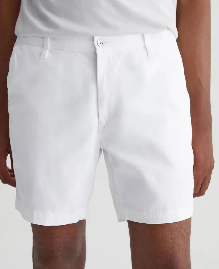 AG Jeans Cipher Short White Men Shorts AG Jeans Cipher Short White Men Shorts