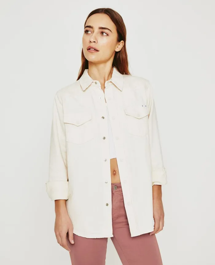 AG Jeans Dakotah Shirt Daybreak Women Tops and Shirts
