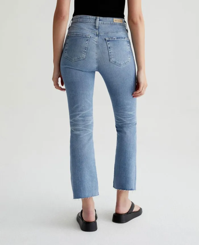 AG Jeans Farrah Boot Crop 20 Years Undertow Destructed Women Denim AG Jeans Farrah Boot Crop 20 Years Undertow Destructed Women Denim