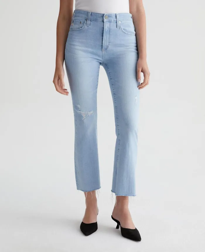 AG Jeans Farrah Boot Crop 21 Years Daylight Women Denim AG Jeans Farrah Boot Crop 21 Years Daylight Women Denim