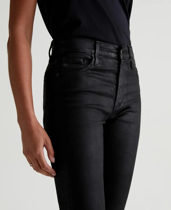 AG Jeans Farrah Skinny Ankle Ltt Lt Super Black Women Pants AG Jeans Farrah Skinny Ankle Ltt Lt Super Black Women Pants