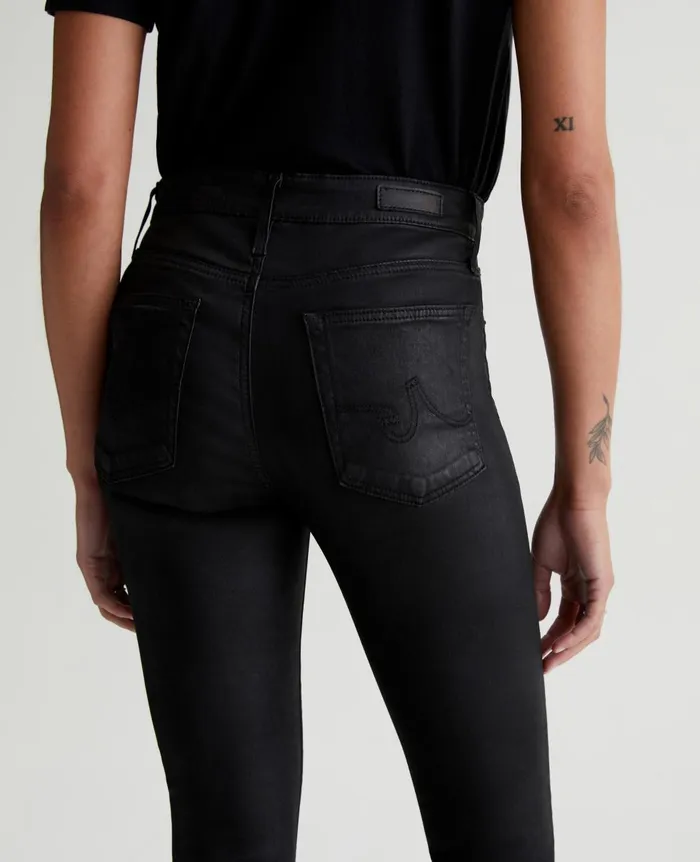 AG Jeans Farrah Skinny Ankle Ltt Lt Super Black Women Pants AG Jeans Farrah Skinny Ankle Ltt Lt Super Black Women Pants