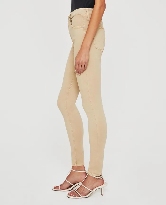 AG Jeans Farrah Skinny Sulfur Toasted Almond Women Pants AG Jeans Farrah Skinny Sulfur Toasted Almond Women Pants