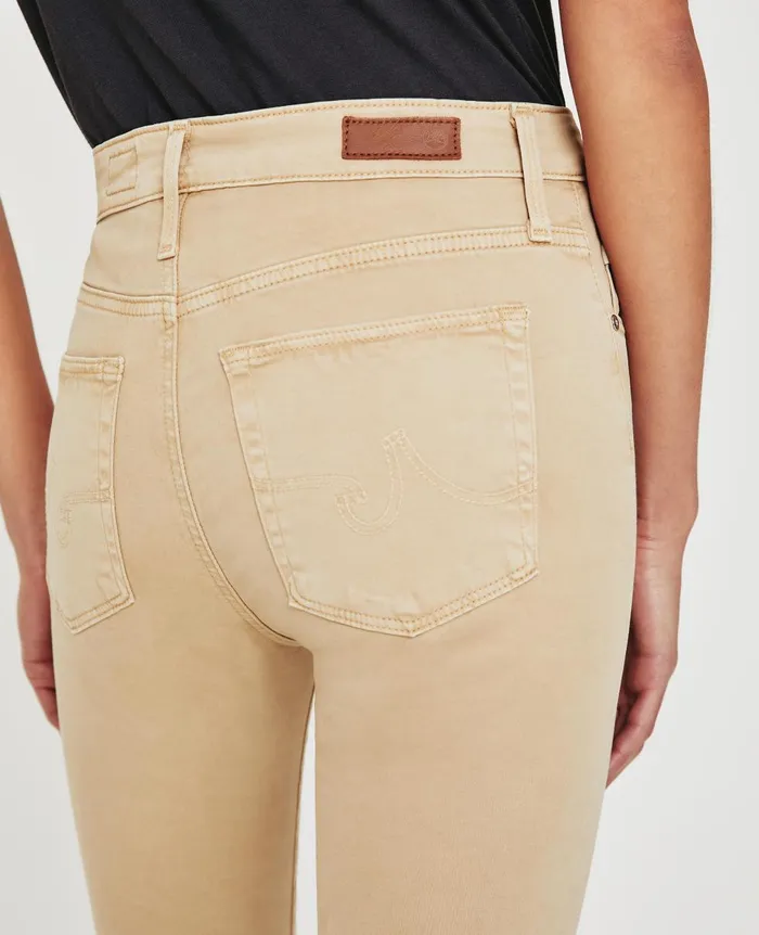 AG Jeans Farrah Skinny Sulfur Toasted Almond Women Pants AG Jeans Farrah Skinny Sulfur Toasted Almond Women Pants
