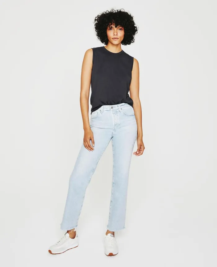 AG Jeans Jagger Muscle Tank Ink Stone Women Tees and Tanks AG Jeans Jagger Muscle Tank Ink Stone Women Tees and Tanks