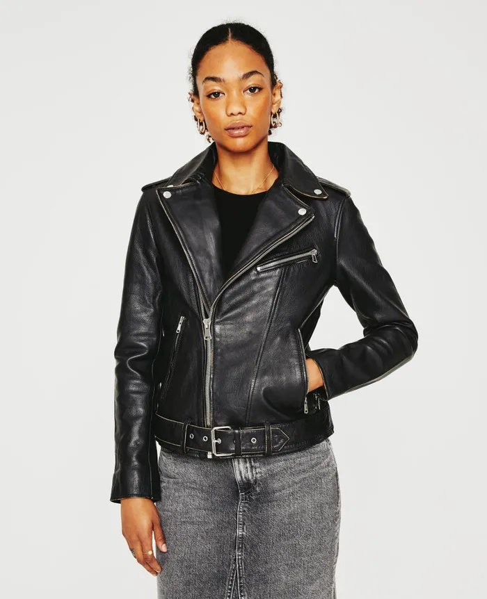 AG Jeans Mika Jacket True Black Women Jackets
