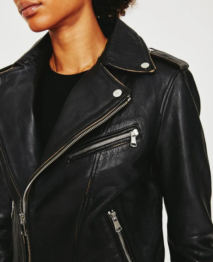 AG Jeans Mika Jacket True Black Women Jackets AG Jeans Mika Jacket True Black Women Jackets
