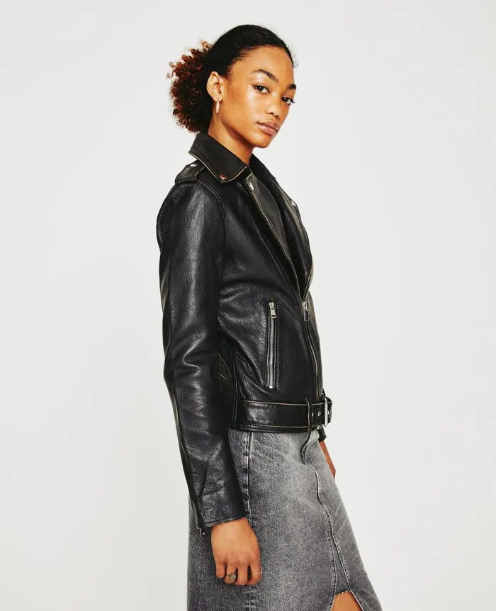 AG Jeans Mika Jacket True Black Women Jackets AG Jeans Mika Jacket True Black Women Jackets