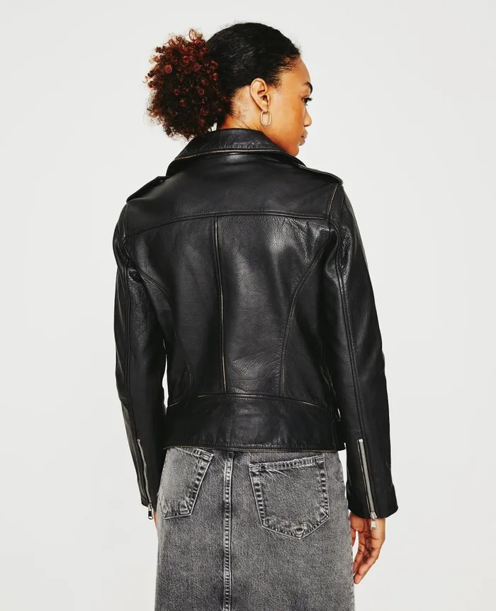 AG Jeans Mika Jacket True Black Women Jackets AG Jeans Mika Jacket True Black Women Jackets