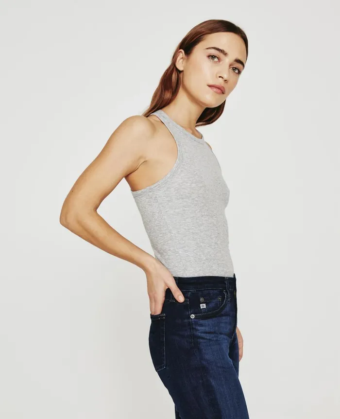AG Jeans Orso Tank Heather Grey Women Tees and Tanks AG Jeans Orso Tank Heather Grey Women Tees and Tanks
