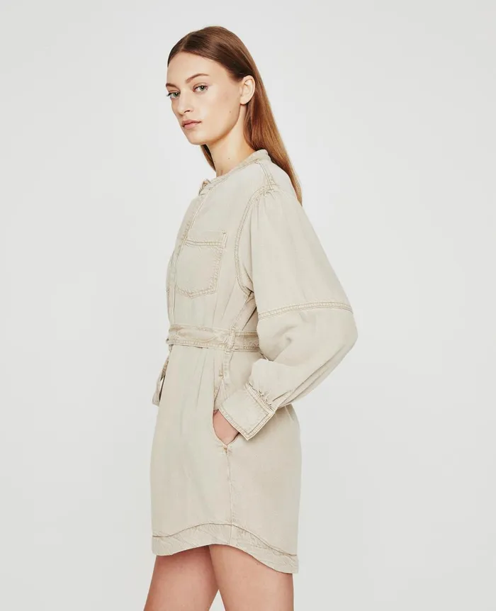 AG Jeans Poppy Dress Sulfur Dry Dust Women Dresses and More AG Jeans Poppy Dress Sulfur Dry Dust Women Dresses and More