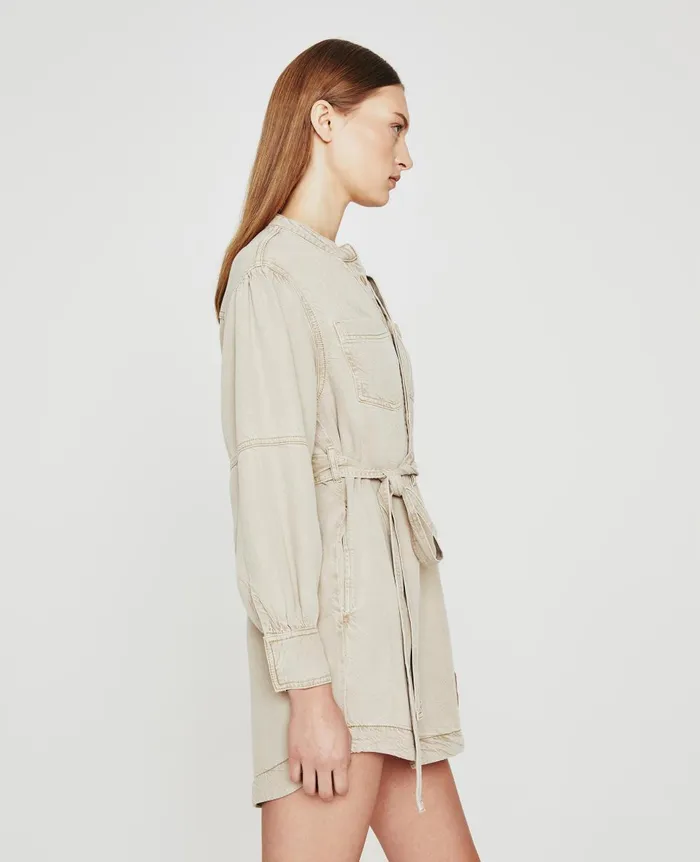AG Jeans Poppy Dress Sulfur Dry Dust Women Dresses and More AG Jeans Poppy Dress Sulfur Dry Dust Women Dresses and More