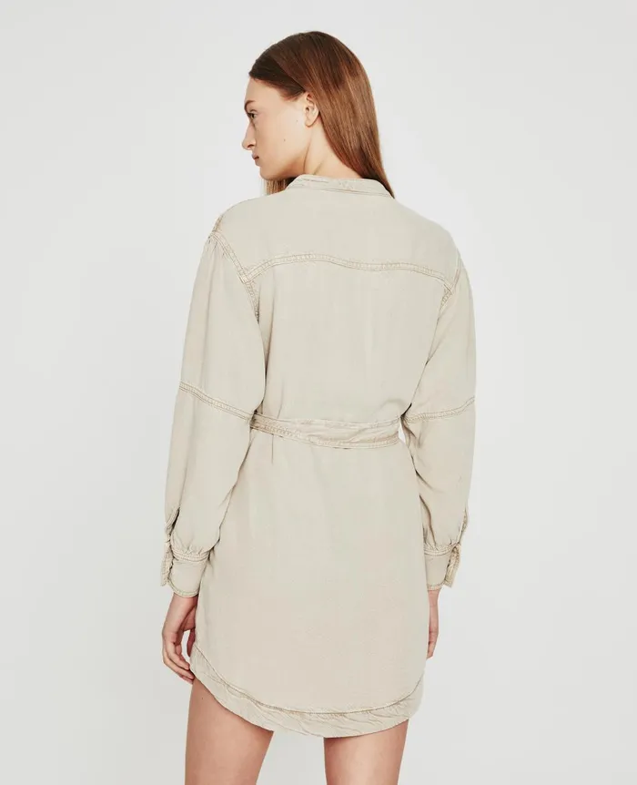 AG Jeans Poppy Dress Sulfur Dry Dust Women Dresses and More AG Jeans Poppy Dress Sulfur Dry Dust Women Dresses and More
