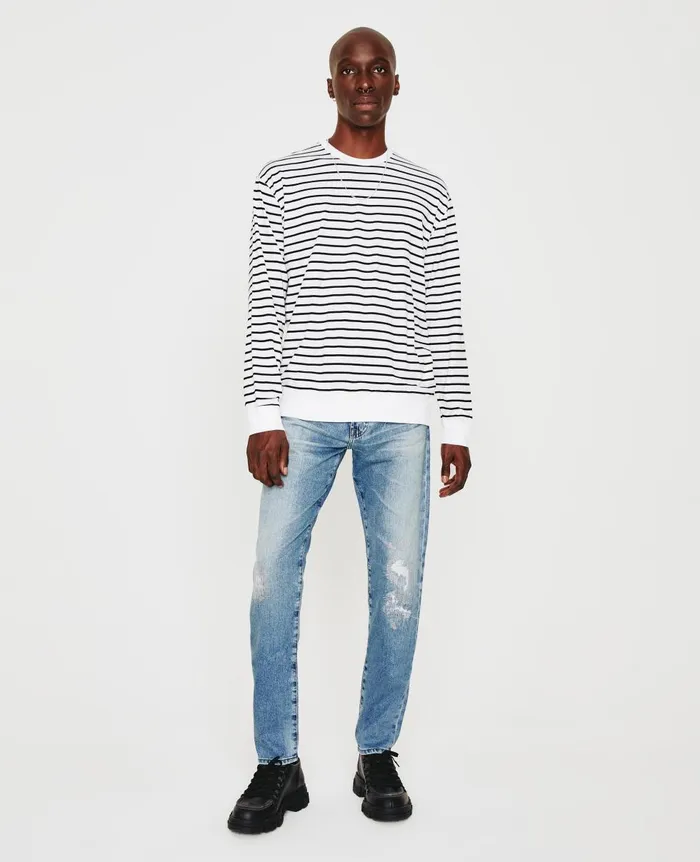 AG Jeans Wesley Pullover True Whitetrue Black Men Sweatshirts AG Jeans Wesley Pullover True Whitetrue Black Men Sweatshirts