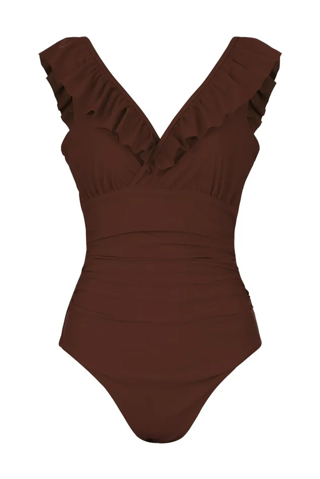 Agnes Swimsuit 8211 Chocolate Dream Women Cras Swimwear