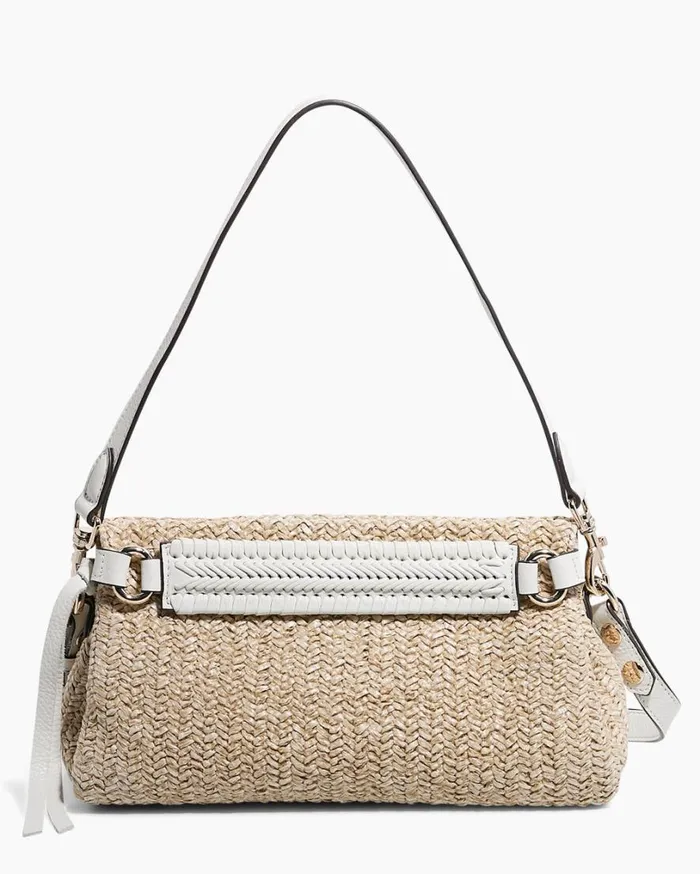 All For Love Convertible Crossbody Clutch Straw With Vanilla Women Aimee Kestenberg Clutches All For Love Convertible Crossbody Clutch Straw With Vanilla Women Aimee Kestenberg Clutches