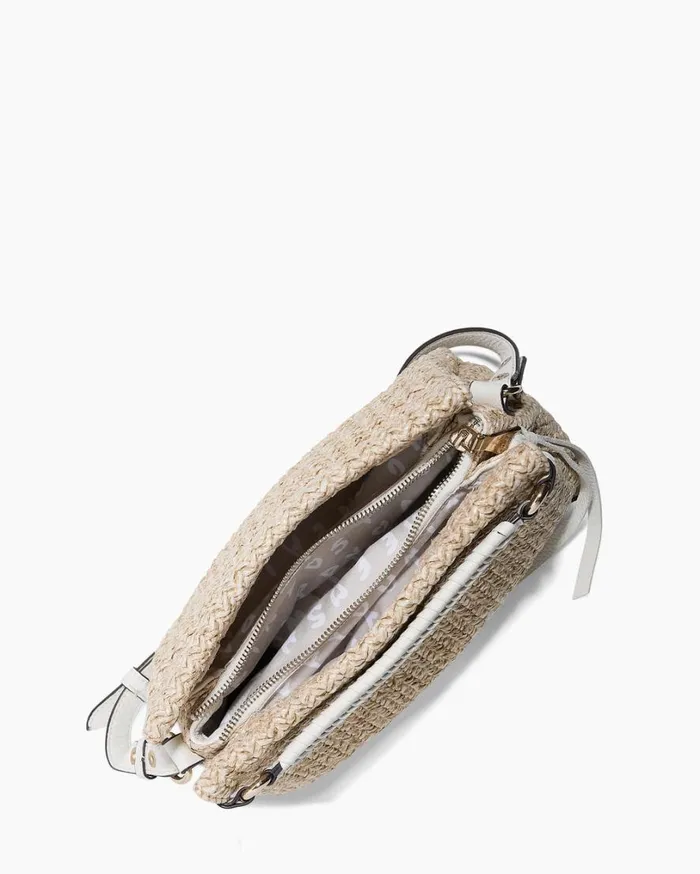 All For Love Convertible Crossbody Clutch Straw With Vanilla Women Aimee Kestenberg Clutches