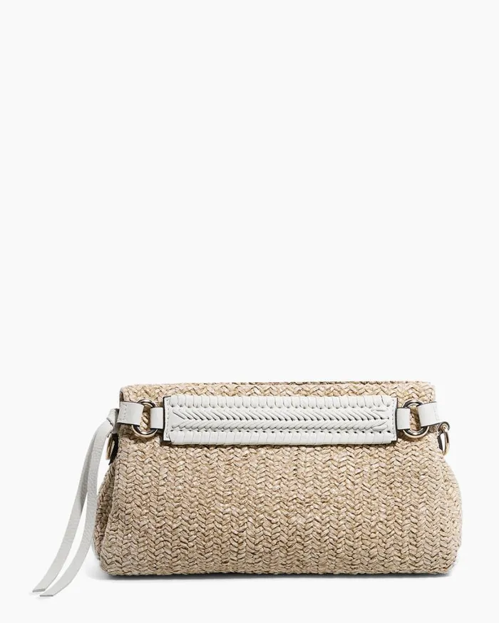 All For Love Convertible Crossbody Clutch Straw With Vanilla Women Aimee Kestenberg Clutches