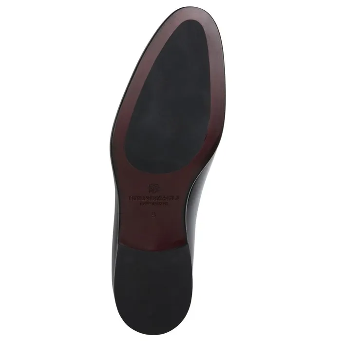 Angelo Whole Cut Oxford Black Patent Men Bruno Magli Dress Shoes