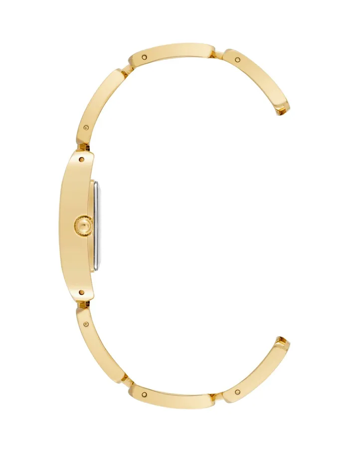 Anne Klein Enamel Link Bracelet Watch Goldtone Women Watches 038 Jewelry