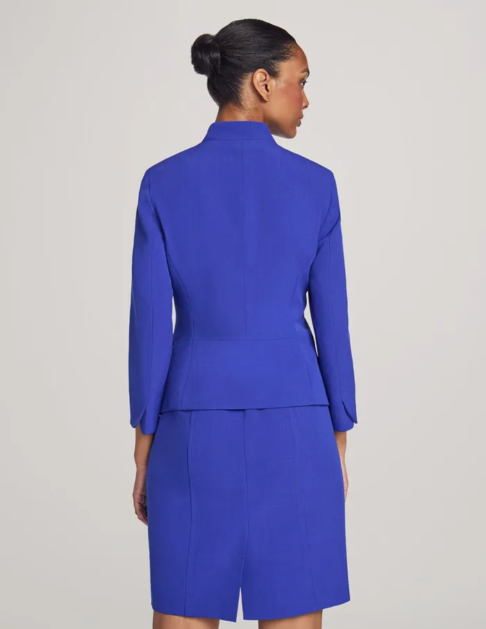 Anne Klein Executive Collection Jacket And Dress Set Royal Sapphire Women Clothing