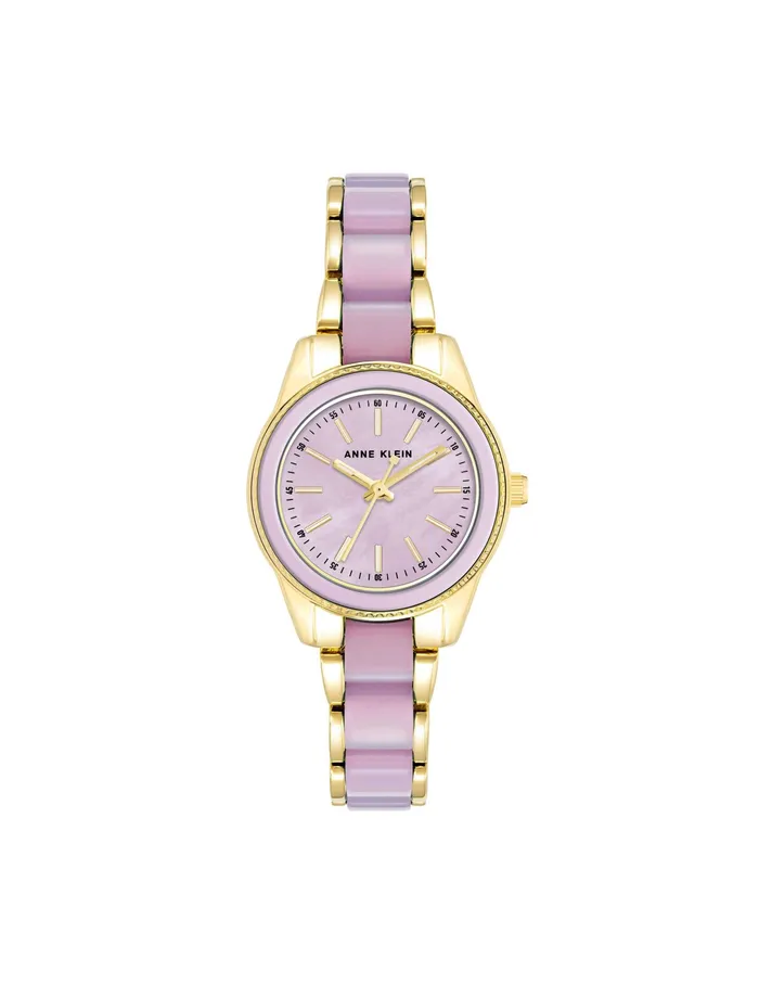 Anne Klein Pearlescent Resin Link Bracelet Watch Goldtone Women Watches 038 Jewelry Anne Klein Pearlescent Resin Link Bracelet Watch Goldtone Women Watches 038 Jewelry